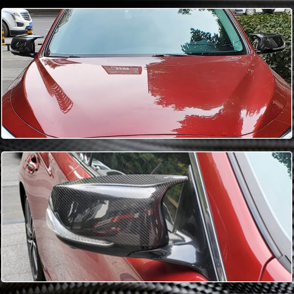 Mirror covers V2 (Carbon) for Infiniti Q50/Q60 2013-2024 - image 4