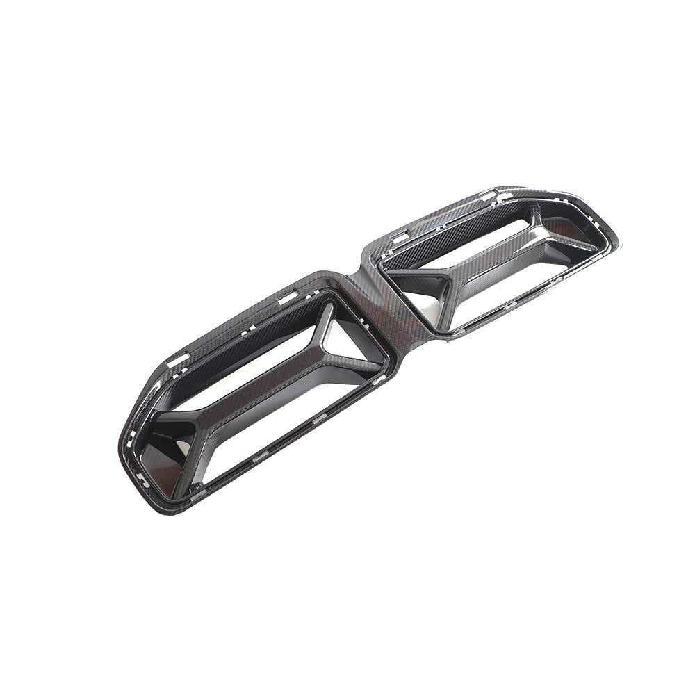 Grille Kidney Inserts (for G87, Carbon) for BMW 2 Series G42 2021- - image 4