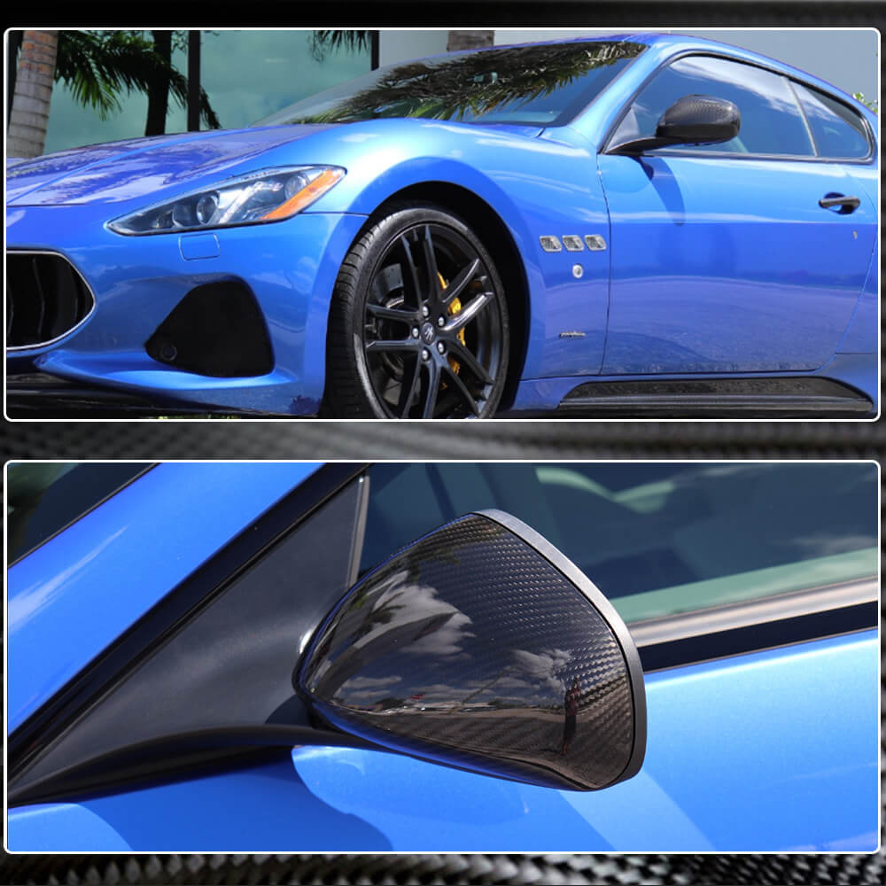 Mirror covers (Carbon) for Maserati GranTurismo 2007-2019 - image 4