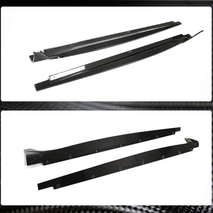 Side Skirts 2021-2025 V1 (for Sportback, Carbon) for Audi A5 2016-2025 - image 4