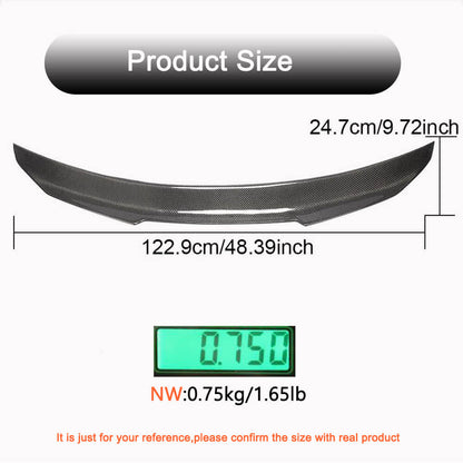 Spoiler V2 Coupe Carbon for Audi A5 2016-2025 - image 4