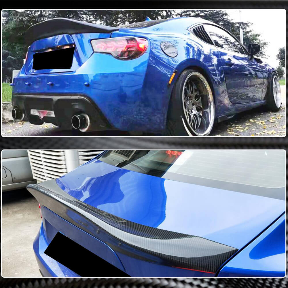 Spoiler V6 (Carbon) for Subaru BRZ 2012-2021 - image 4