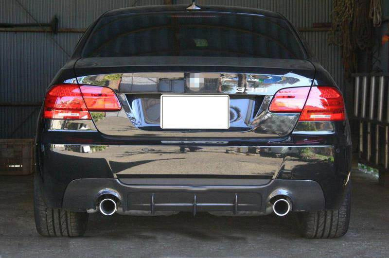 Rear Bumper Diffuser Carbon Fiber V4 (for E92/E93 M Sport) for BMW 3 series E-90/91/92/93 2005-2011 - image 4