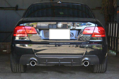 Rear Bumper Diffuser Carbon Fiber V4 (for E92/E93 M Sport) for BMW 3 series E-90/91/92/93 2005-2011 - image 4