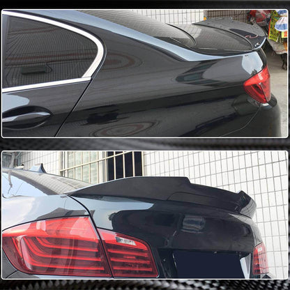Rear Trunk Spoiler Carbon Fiber V3 (SD) for BMW 5 series F-10/11/07 2010-2016 - image 4