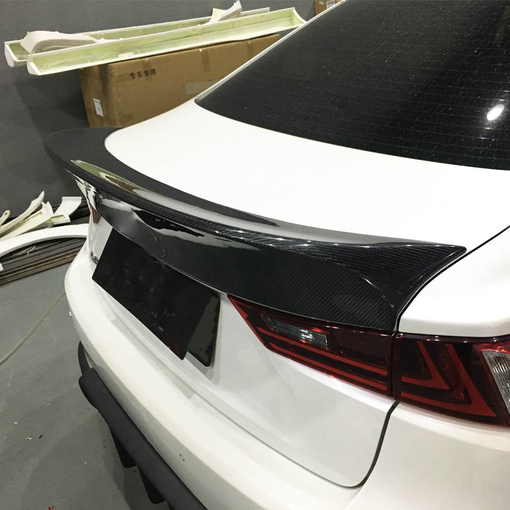 Spoiler V4 (for 2013-2020, Carbon) for Lexus IS 2013- - image 4