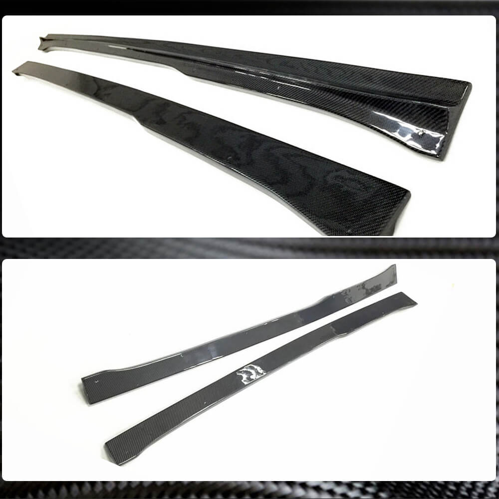 Side Skirts (for Base, Carbon) for Audi ТТ 2014-2023 - image 4