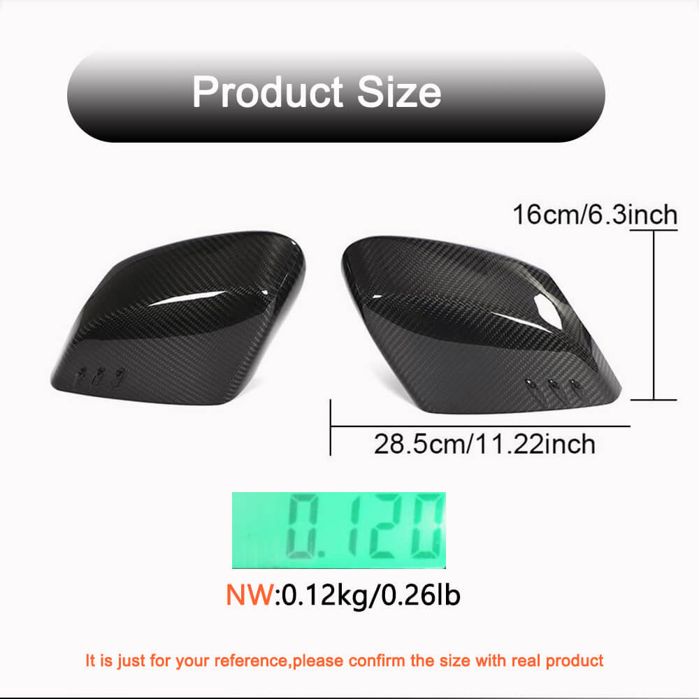 Mirror covers (2019-2022, Carbon) for Chevrolet Corvette C8 2019- - image 4