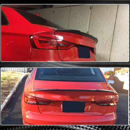 Spoiler V4 (for SD, Carbon) for Audi A3 2012-2020 - image 4