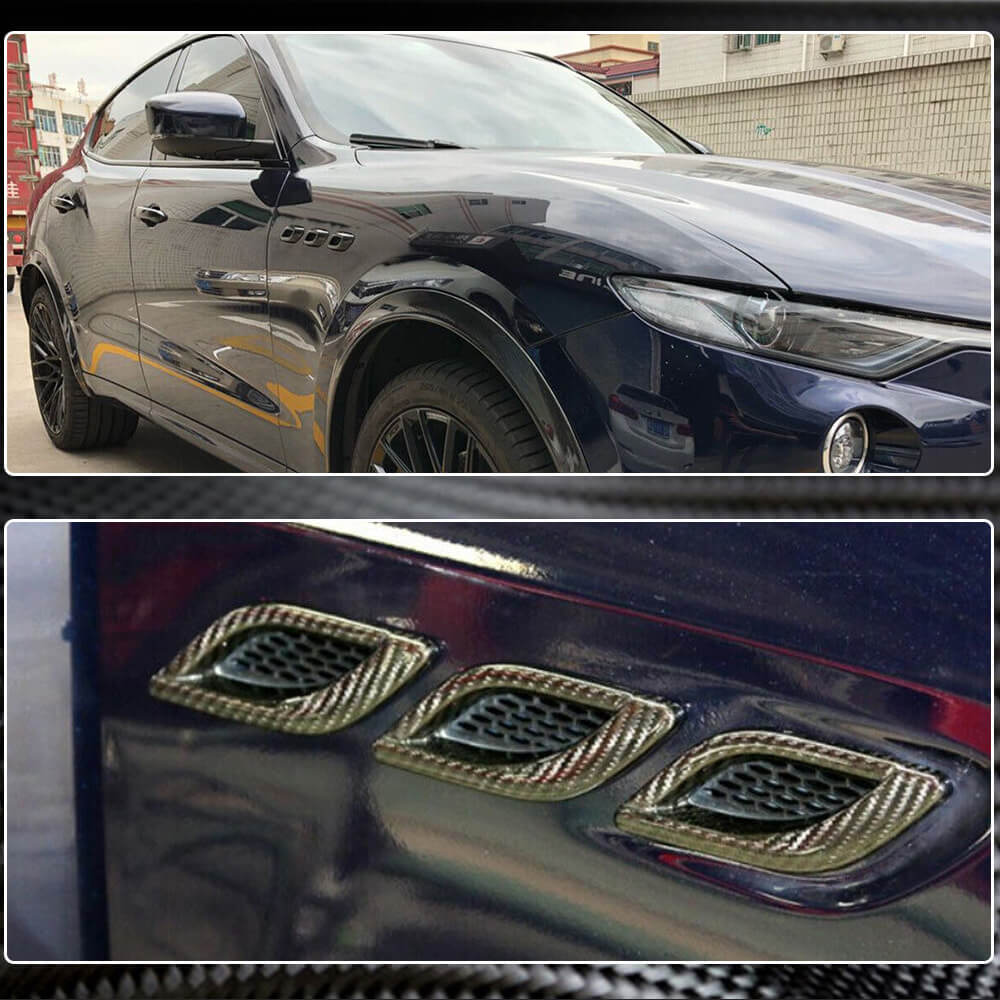 Carbon Front Fender Covers (2013-2017) for Maserati Quattroporte 2013-2023 - image 4