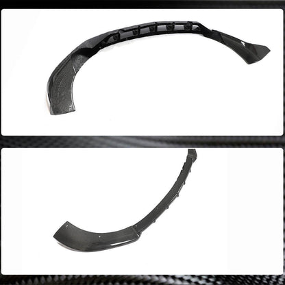 Front Bumper Lip Spoiler (for AMG/AMG-Line, Carbon) for Mercedes GLA H247 2020- - image 4