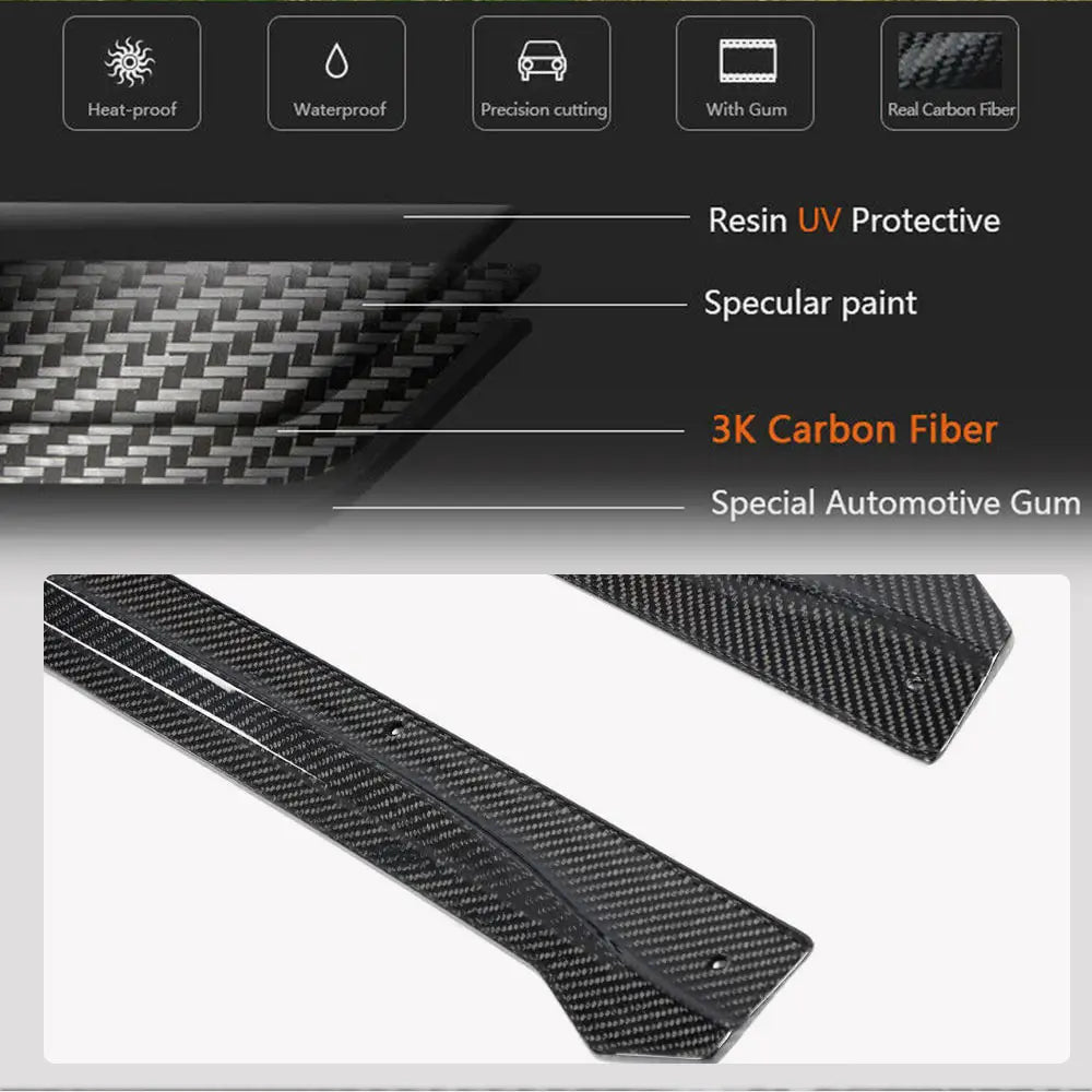 Side Skirts (2021-2024, Carbon) for Zeekr 001 2021- - image 4