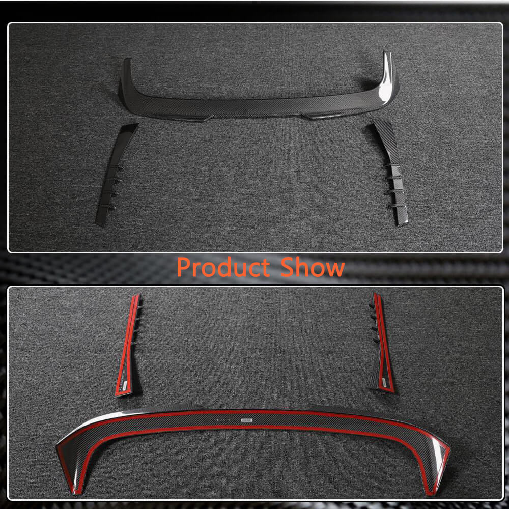 Rear Roof Spoiler Carbon Fiber (G81) for BMW 3 series G20/21 2018- - image 4