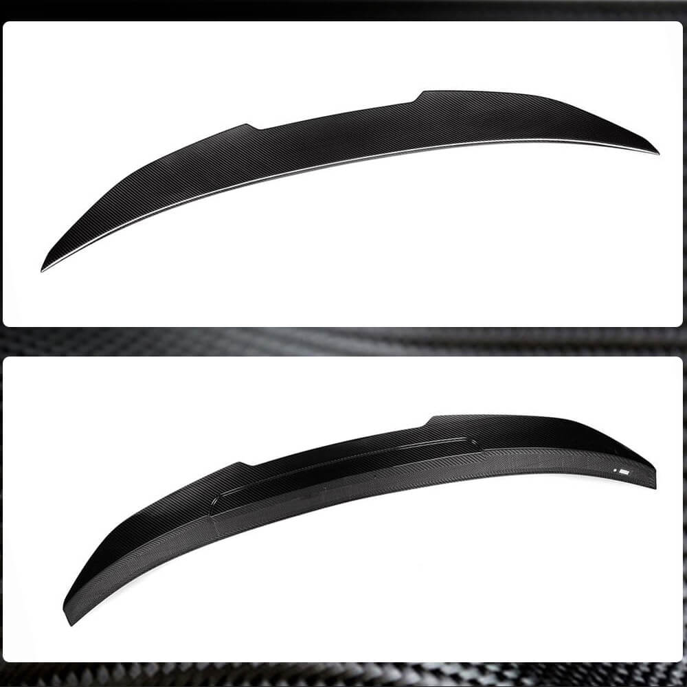 Rear Trunk Spoiler Carbon Fiber V1 for BMW 2 Series Gran Coupe F44 - image 4