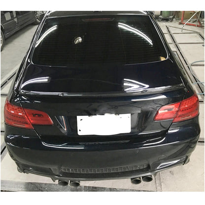 M4-Style V1 Spoiler (for E92, Carbon) for BMW 3 Series E-90/91/92/93 2005-2011 - image 4