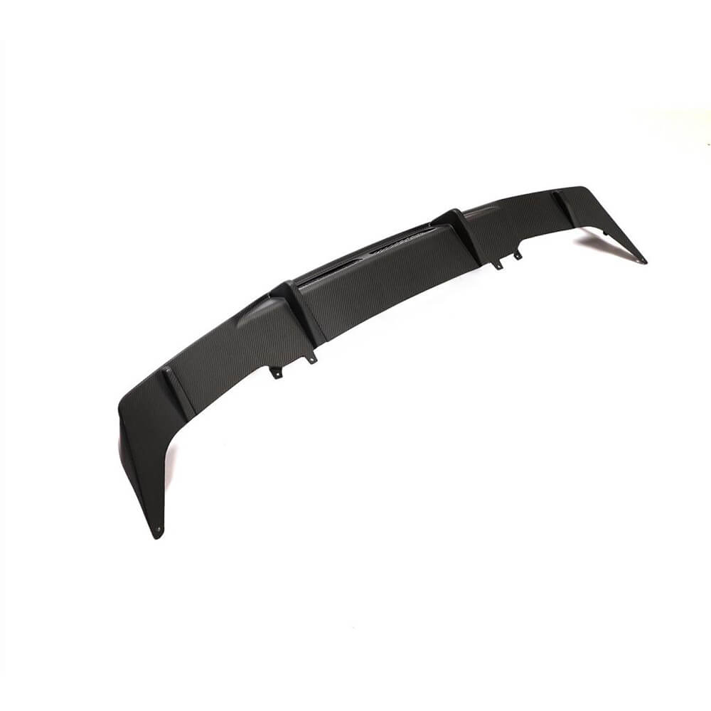 Rear bumper diffuser (for coupe/cabriolet C63 AMG 2019-2021, Carbon) for Mercedes C-class W205 2014-2021 - image 4