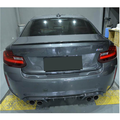 M2-Style Spoiler (for F22, Carbon) for BMW 2 Series F22/F23 2014-2021 - image 4