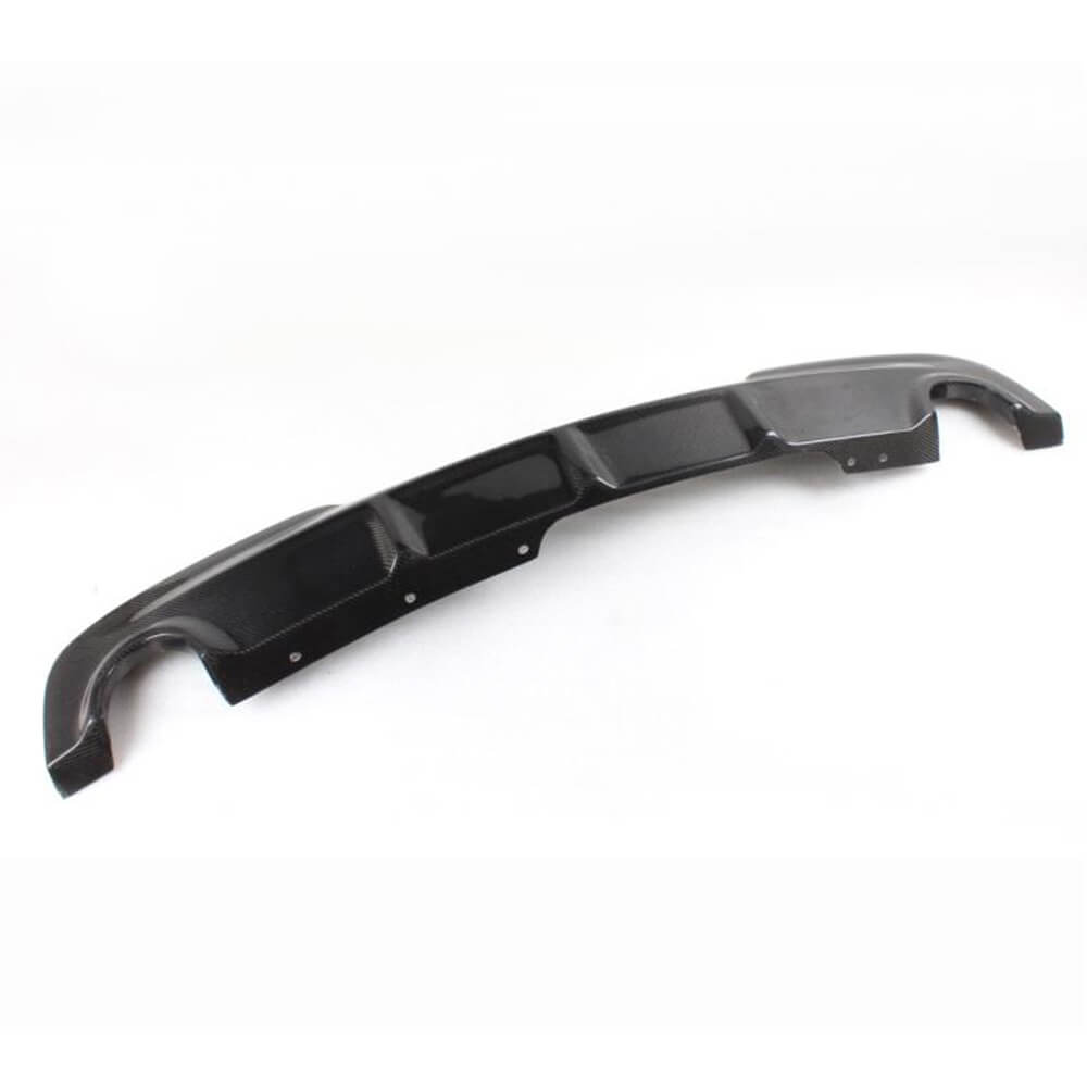 Rear Bumper Diffuser Carbon Fiber V7 (M-Sport) for BMW 5 series F-10/11/07 2010-2016 - image 4