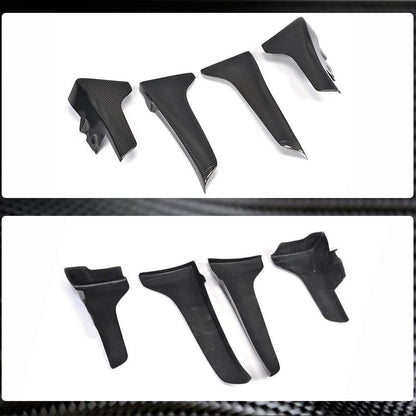 Mud Flaps (for Q50 Base/Sport 2014-2017, Carbon) for Infiniti Q50/Q60 2013-2024 - image 4