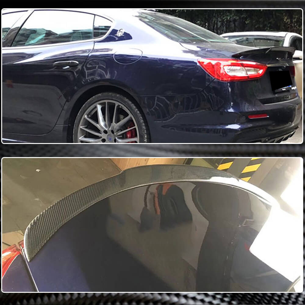 Spoiler V2 (Carbon) for Maserati Quattroporte 2013↗︎ - image 4