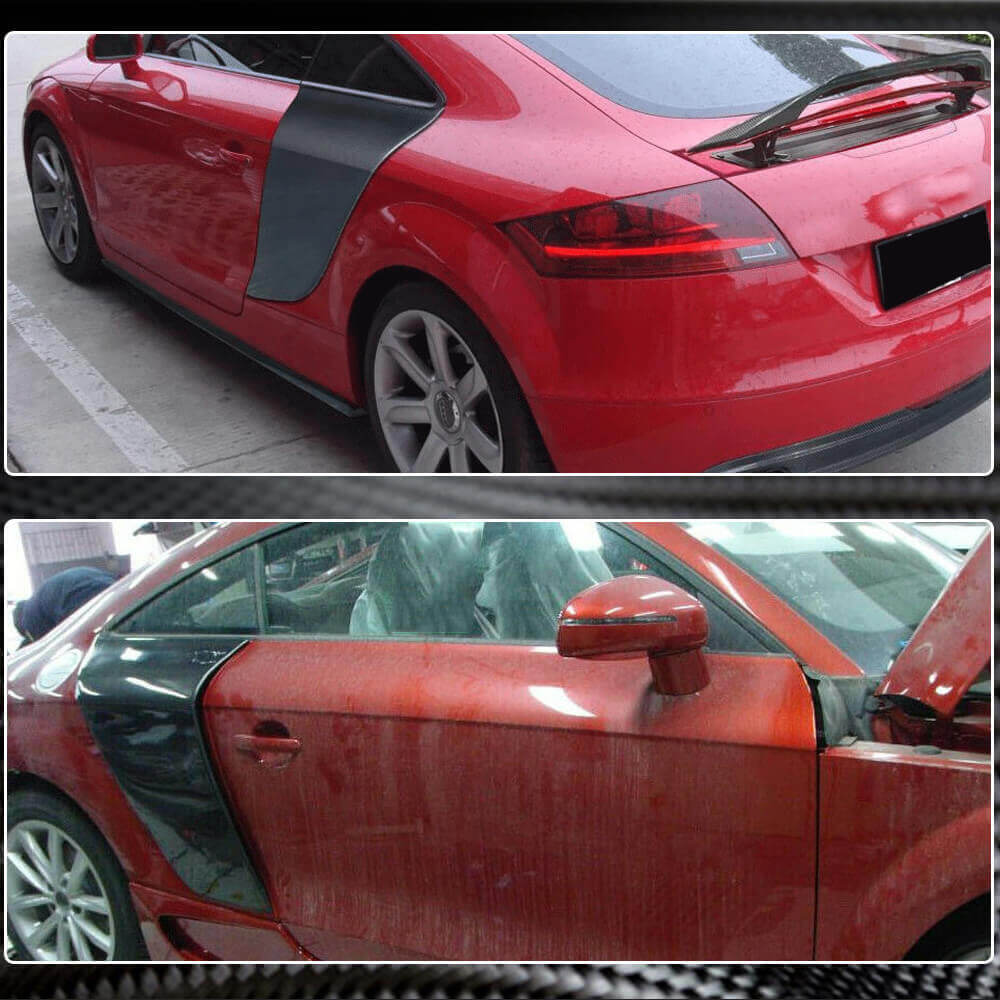 Carbon Rear Quarter Panel Covers (Coupe) for Audi ТТ 2006-2014 - image 5