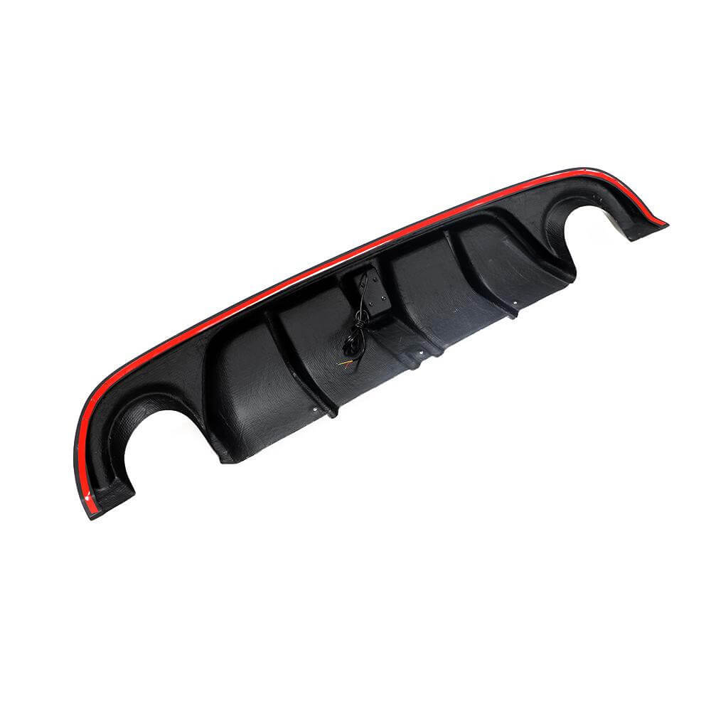 Rear Bumper Diffuser V4 (for Q50 Base/Sport 2014-2017, Carbon) for Infiniti Q50/Q60 2013-2024 - image 4