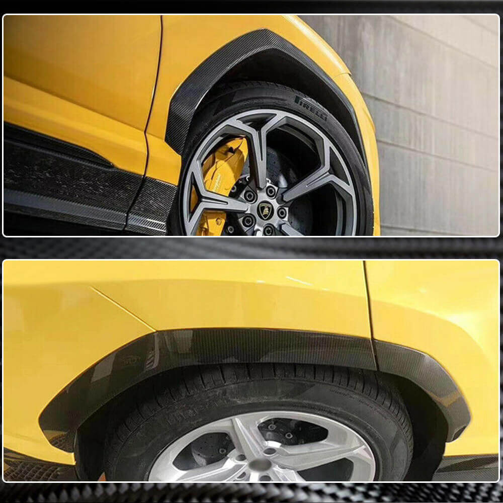 Wheel Eyebrow Arch Trims Dry Carbon Fiber for Lamborghini Urus - image 4
