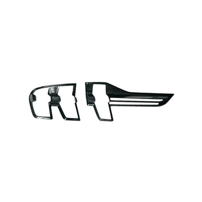 Carbon Tail Light Covers for Ford Mustang E-mach 2020- - image 4