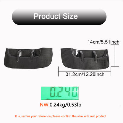 Front fender trims (Carbon) for Kia Stinger 2017-2023 - image 4