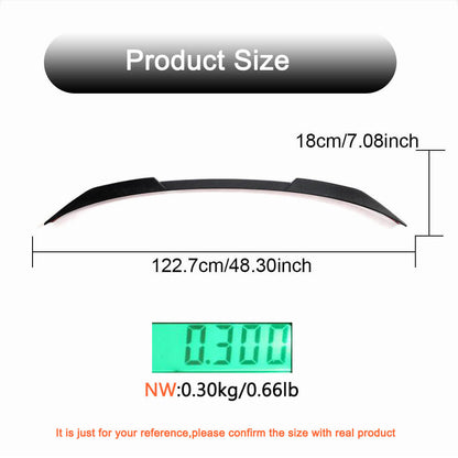 Rear Trunk Spoiler Carbon Fiber V2 (SD) for BMW 3 series G20/21 2018- - image 4