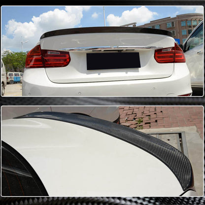 Rear Trunk Spoiler Carbon Fiber V3 (SD) for BMW 3 series F-30/31/34 2012-2019 - image 4