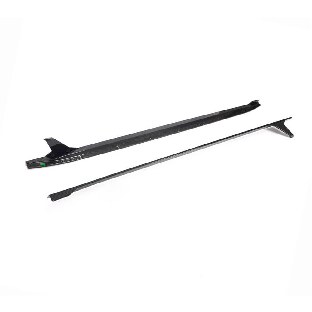Side Skirt Extensions V3 (for G82/G83, Carbon) for BMW 4 Series G22/23/26 2020- - image 4
