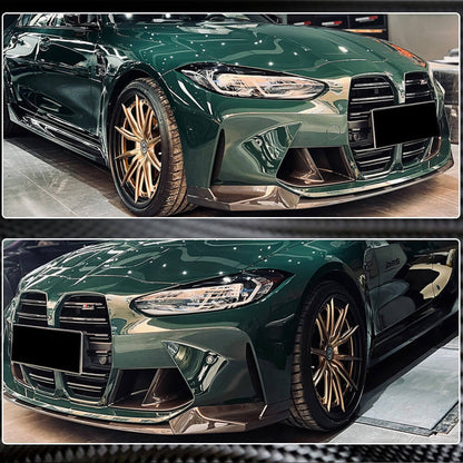 Front Bumper Lip V7 for G82/G83, Carbon for BMW 4 Series G22/23/26 2020- - image 4