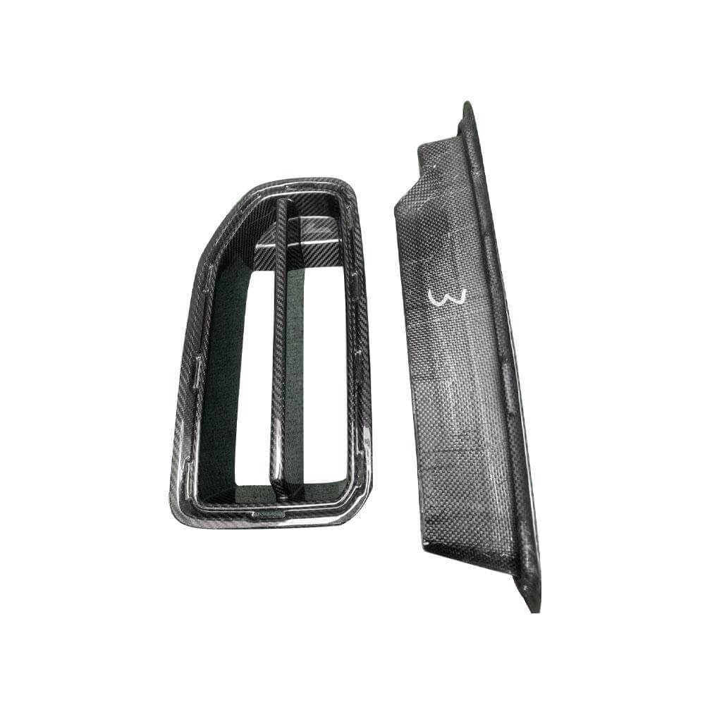 Dry Carbon Kidney Grilles (for G87) for BMW 2 Series G42 2021- - image 4