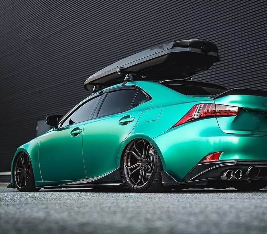 Side Skirts (for Base/F-Sport 2013-2020, Carbon) for Lexus IS 2013- - image 4