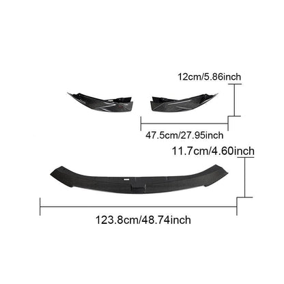 Front Bumper Lip V1 for G80 Carbon for BMW 3 Series G20/21 2018- - image 4