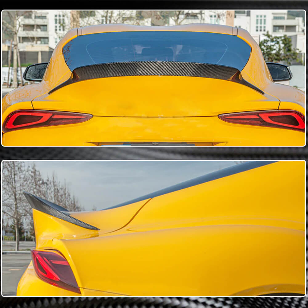 Spoiler V3 (Carbon) for Toyota Supra 2019- - image 4