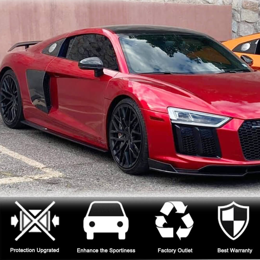 Side Skirts Carbon Fiber for Audi R8 2015- - image 4