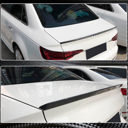V7 Spoiler (for Sedan, Carbon) for Audi A4 B9 2015-2024 - image 4