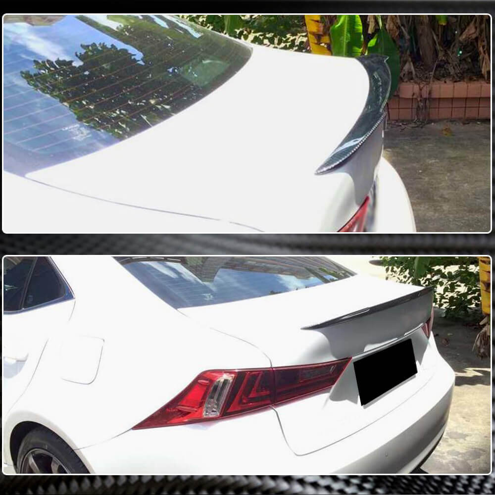 Spoiler V1 (for 2013-2020, Carbon) for Lexus IS 2013- - image 4