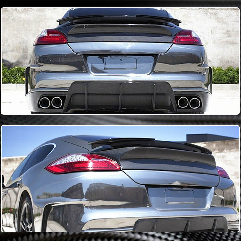 Spoiler (2009-2013, Carbon) for Porsche Panamera 2009-2016 - image 4