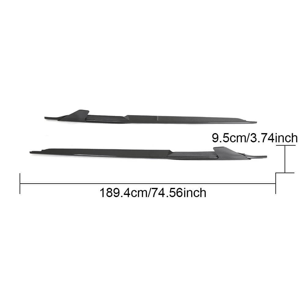 Side Skirts V2 (Carbon) for Audi R8 2015- - image 4