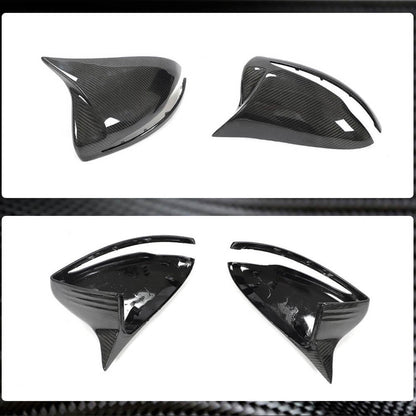 Mirror covers V3 (2014-2017, Carbon) for Mercedes S-class W222 - image 4