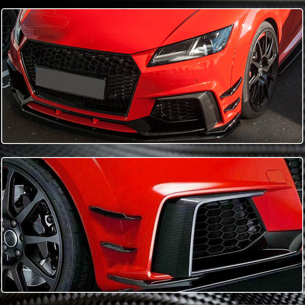 Fog light covers (for RS, 2016-2019, Carbon) for Audi TT 2014-2023 - image 4