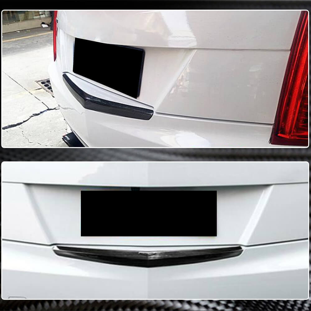 Rear Bumper Cover Carbon for Cadillac ATS 2012-2019 - image 4