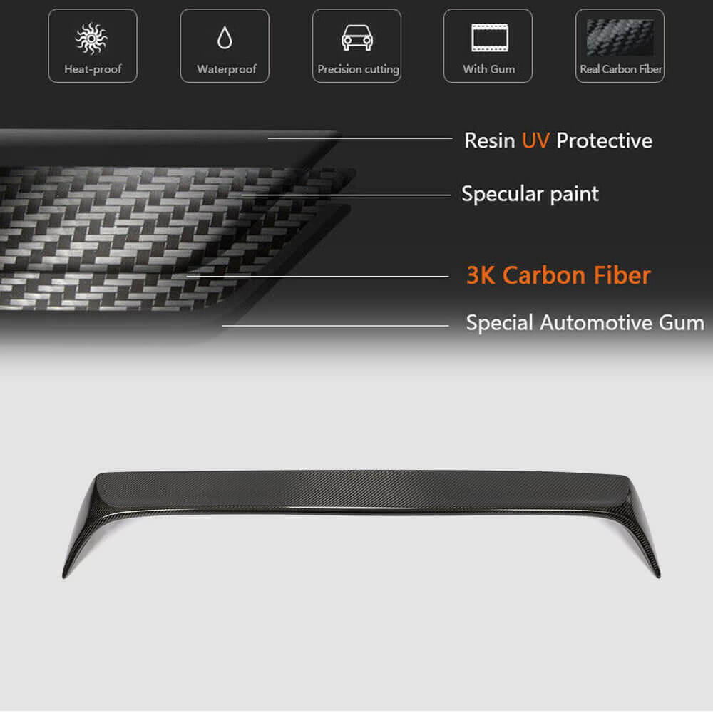 Spoiler V2 (Carbon) for Alfa Romeo Giulia 2016-2022 - image 4