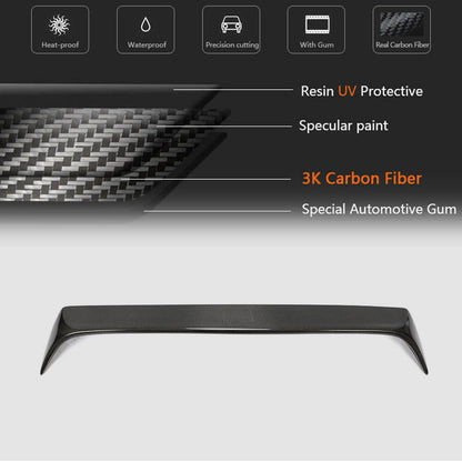 Spoiler V2 (Carbon) for Alfa Romeo Giulia 2016-2022 - image 4