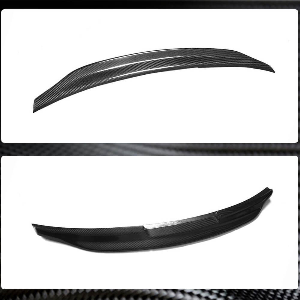 Spoiler V2 Convertible Carbon for Audi A5 2007-2015 - image 4