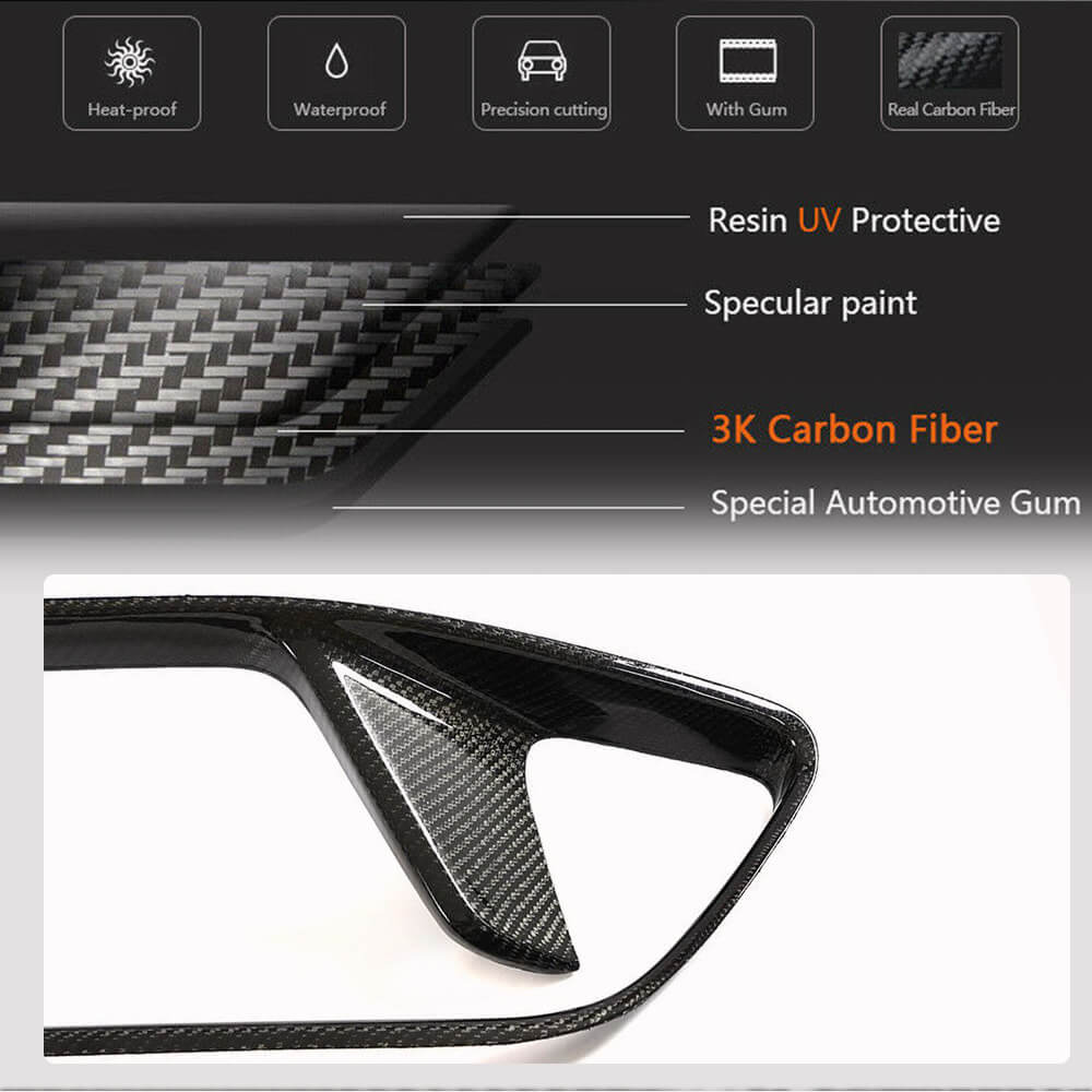 Bumper Grille (Carbon) for Kia Stinger 2017-2023 - image 4