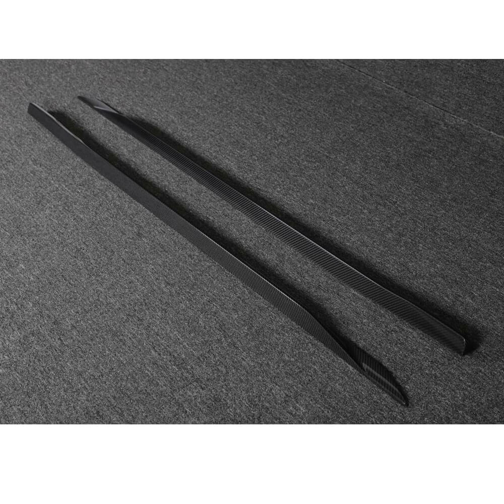 Side Skirt Extensions (for M-Sport, Carbon) for BMW 5/i5 Series G60/G60E/G61 2023- - image 4